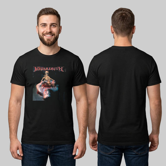 Camiseta Algodon Megadeth The World Needs a Hero