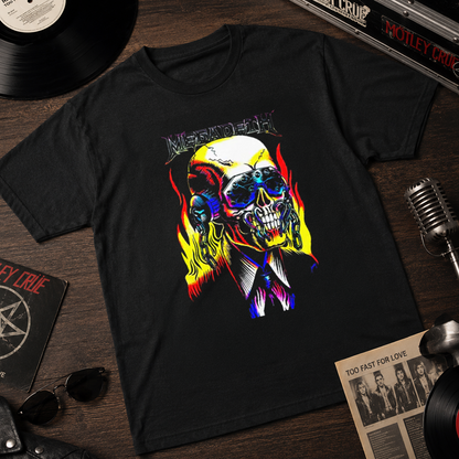 Camiseta Algodon Megadeth Vic Rattlehead