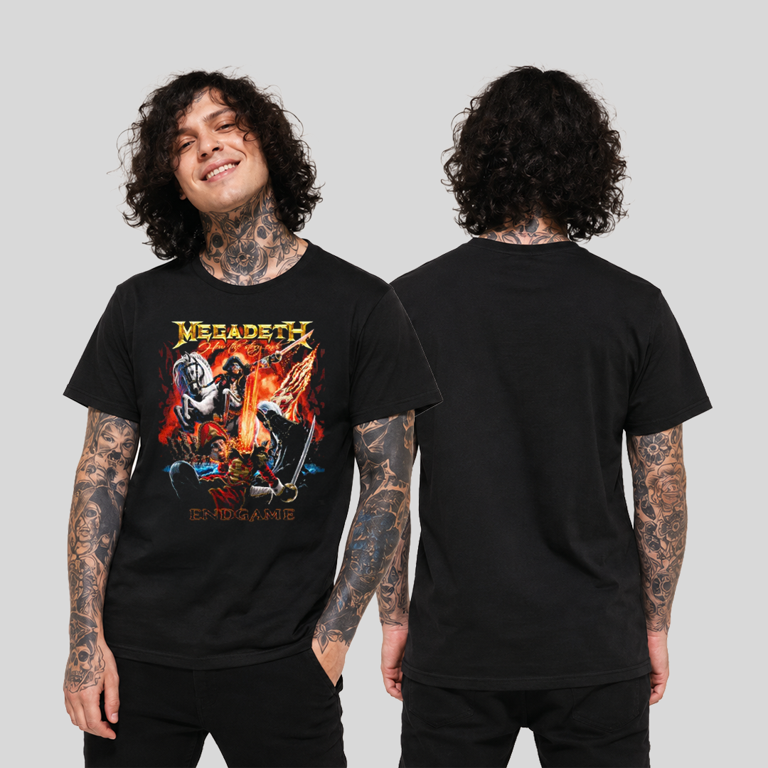 Camiseta Algodon MegaDeth End Game