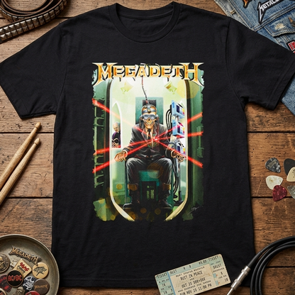 Camiseta Algodon MegaDeth Sacrificio Art
