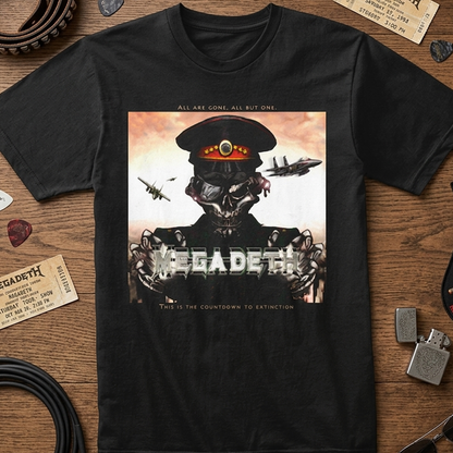 Camiseta Algodon MegaDeth Extinction