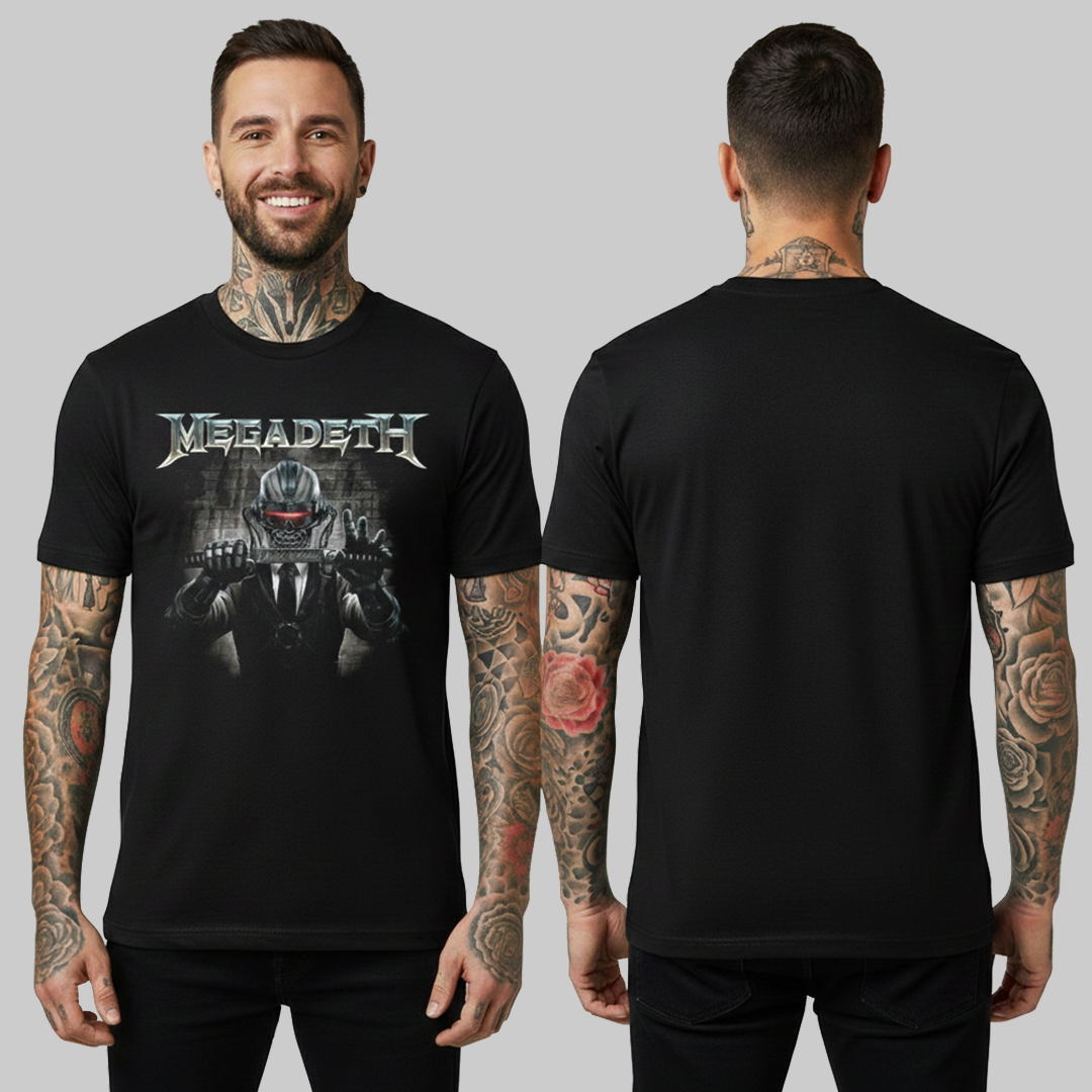 Camiseta Algodon Megadeth Rust In Peace