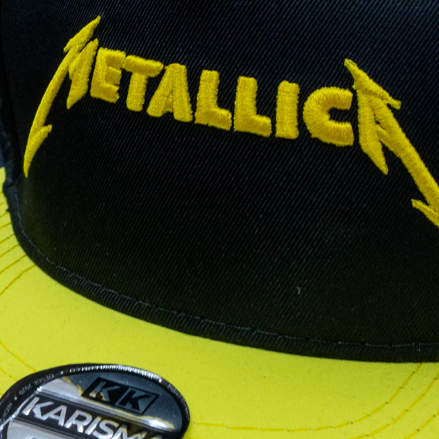Gorra Snapback Metallica | Logo Premium Doble Tono | Karisma