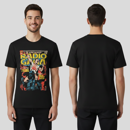 Camiseta Algodon Radio Gaga Art Queen