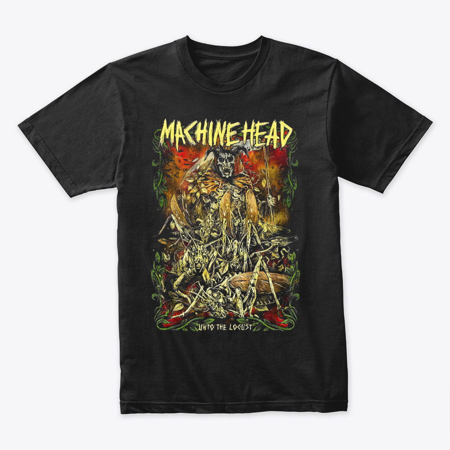 Camiseta Algodon Machine Head Unto The Locust