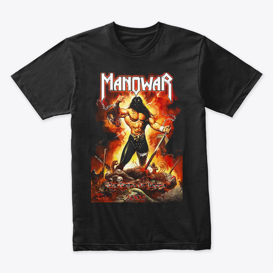 Camiseta Algodon Manowar The Dawn Of Battle