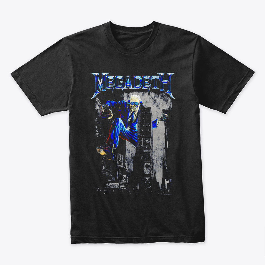 Camiseta Algodon MegaDeth City