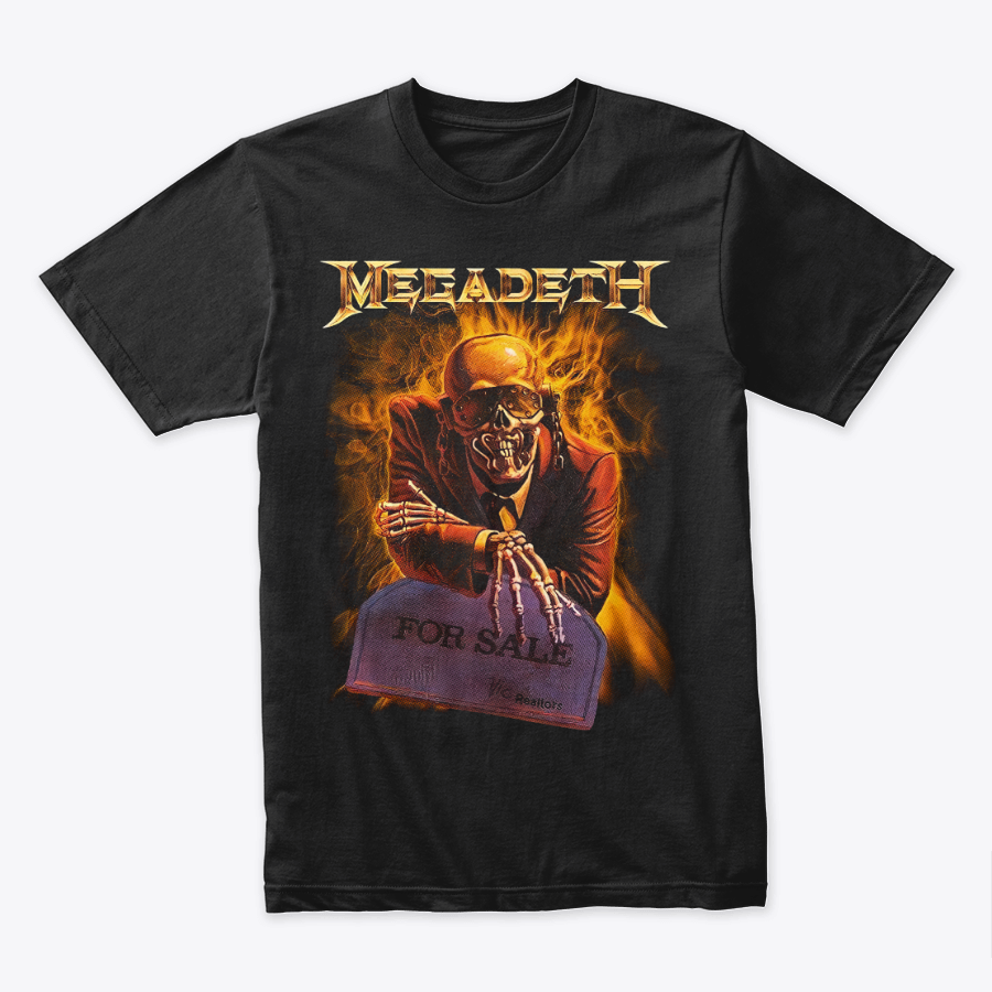 Camiseta Algodon MegaDeth For Sale