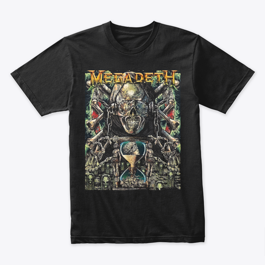 Camiseta Algodon MegaDeth Poster Style
