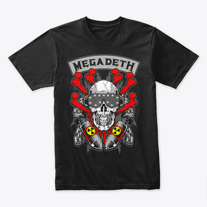 Camiseta Algodon Megadeth Art
