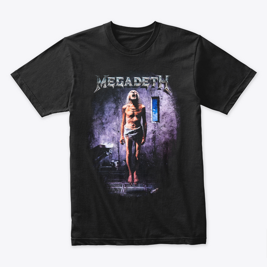 Camiseta Algodon Megadeth Countdown to Extinction Poster