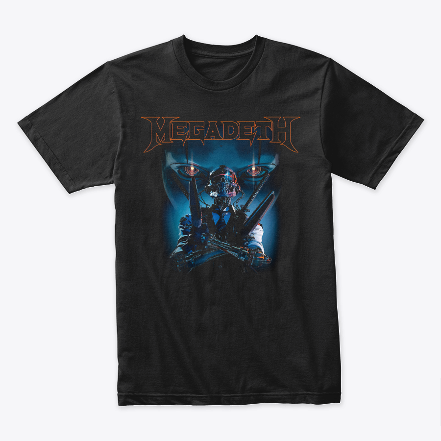 Camiseta Algodon MegaDeth Cyberpunk