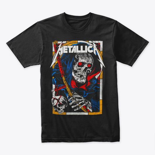 Camiseta Algodon Metallica Death Reaper