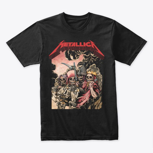 Camiseta Algodon Metallica Four Horsemen