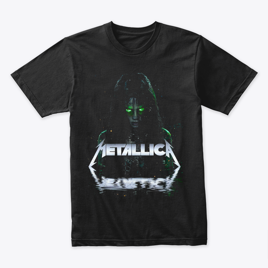Camiseta Algodon Metallica Horror Poster