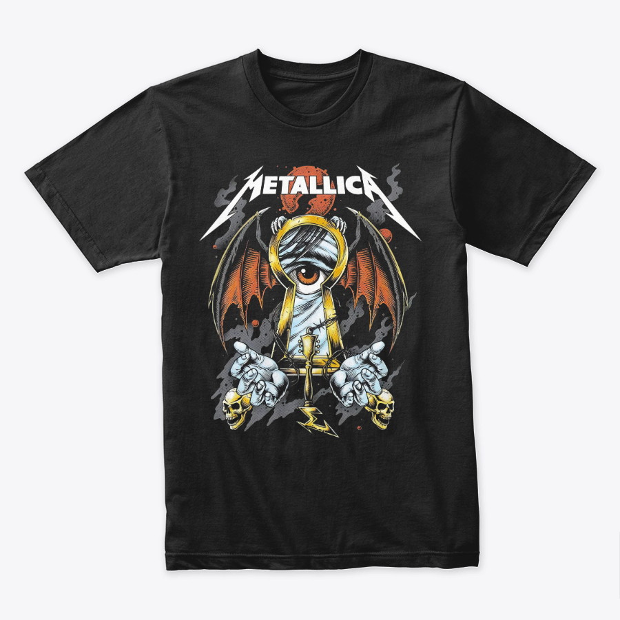 Camiseta Algodon Metallica Orion Art