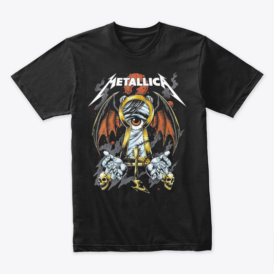 Camiseta Algodon Metallica Orion Art