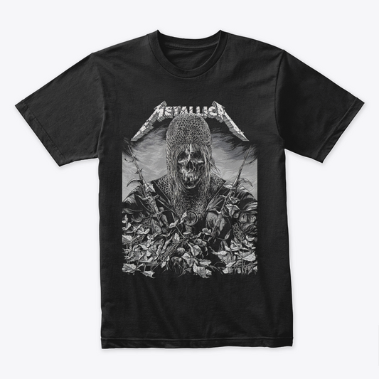 Camiseta Algodon Metallica Templar