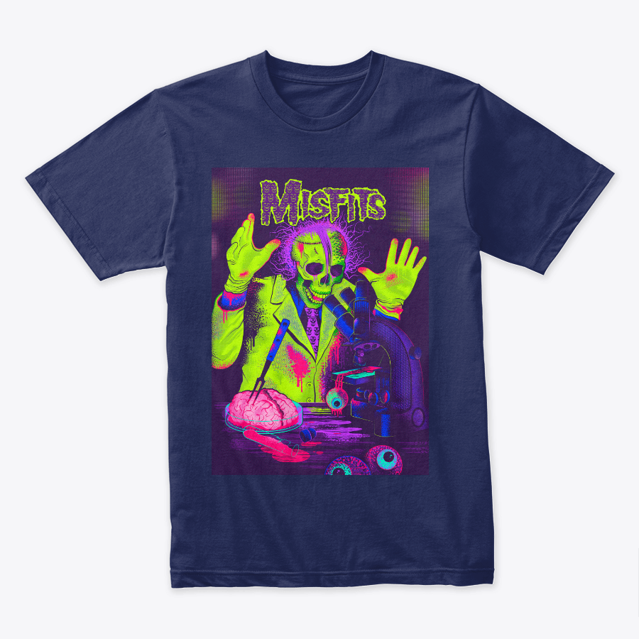 Camiseta Algodon Misfits Colors Poster