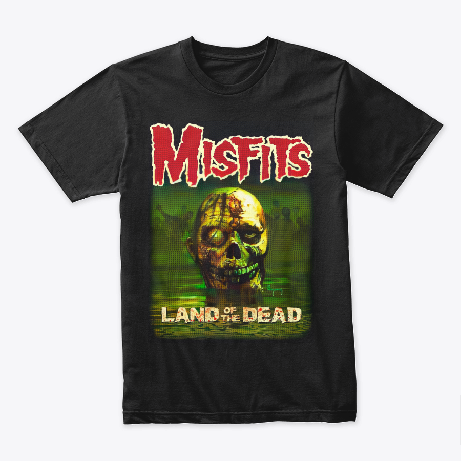 Camiseta Algodon Misfits Land Of The Dead