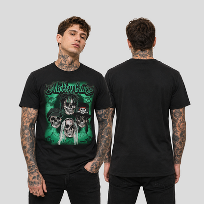 Camiseta Algodon Motley Crue Skull Style