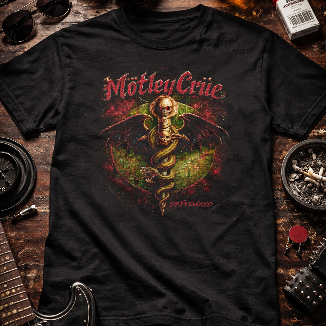 Camiseta Algodon Motley Crue Dr. FeelGood 2