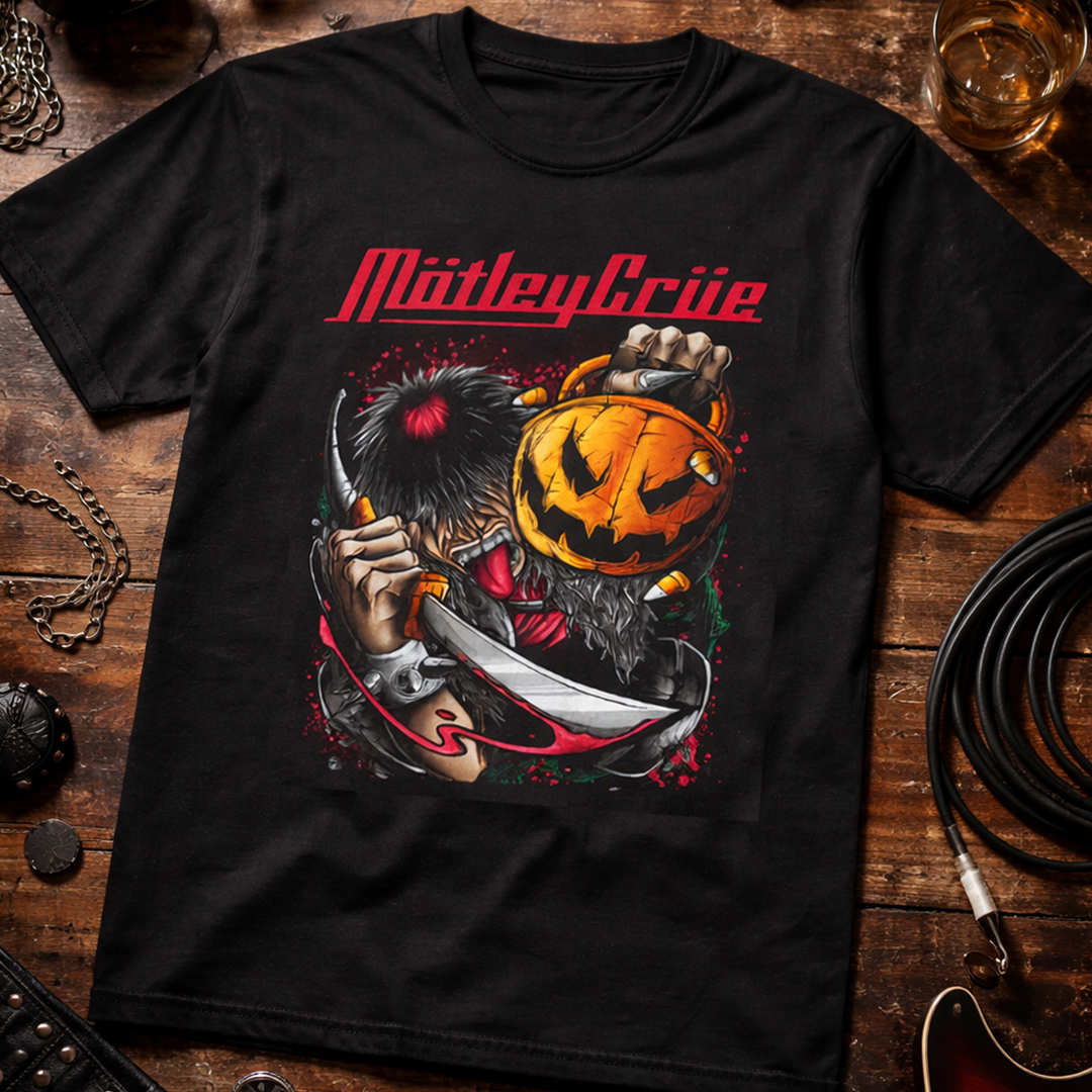 Camiseta Algodon Motley Crue Halloween Men
