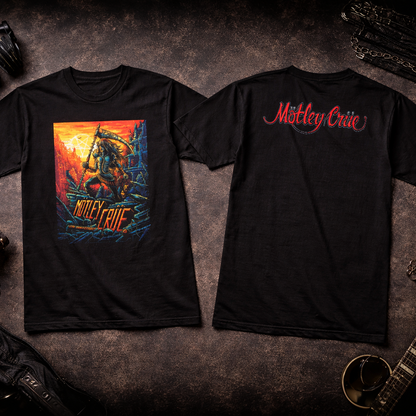 Camiseta Motley Crue 45th Anniversary Poster