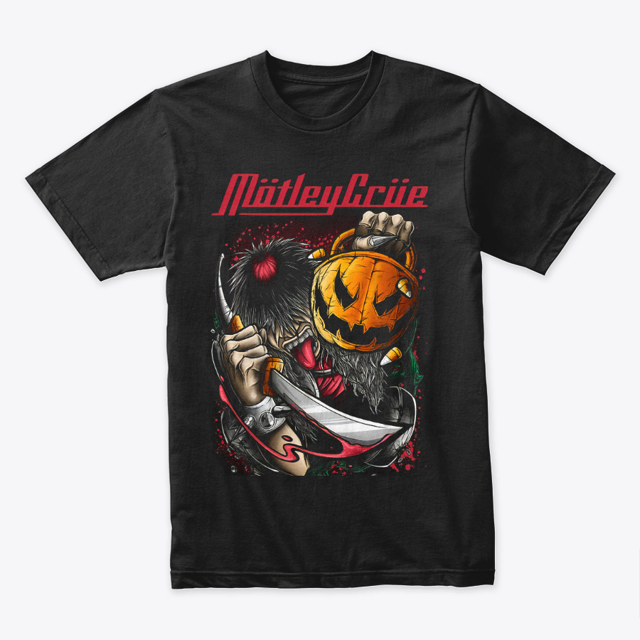Camiseta Algodon Motley Crue Halloween Men