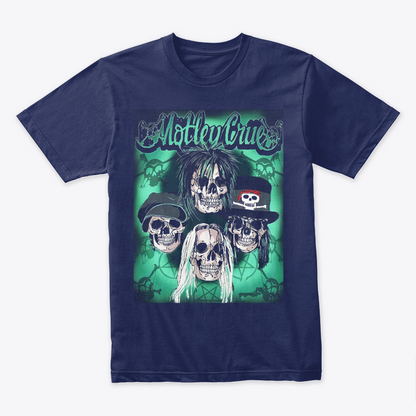 Camiseta Algodon Motley Crue Skull Style