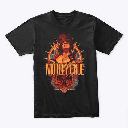 Camiseta Algodon Motley Crue Women Poster