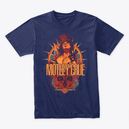 Camiseta Algodon Motley Crue Women Poster