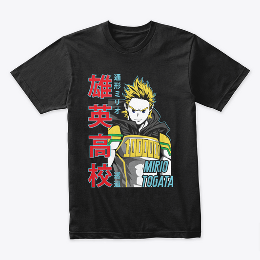 Camiseta Algodon Hero Academia Mirio Togata