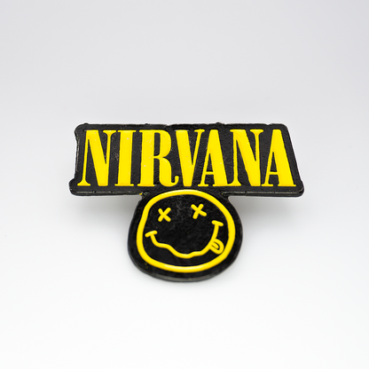 Pin Metálico Rock Nirvana