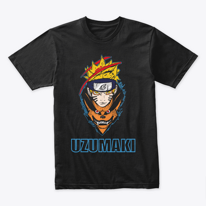 Camiseta Algodon Naruto Uzumaki Poster