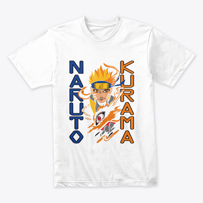 Camiseta Algodon Naruto y Kurama Poster