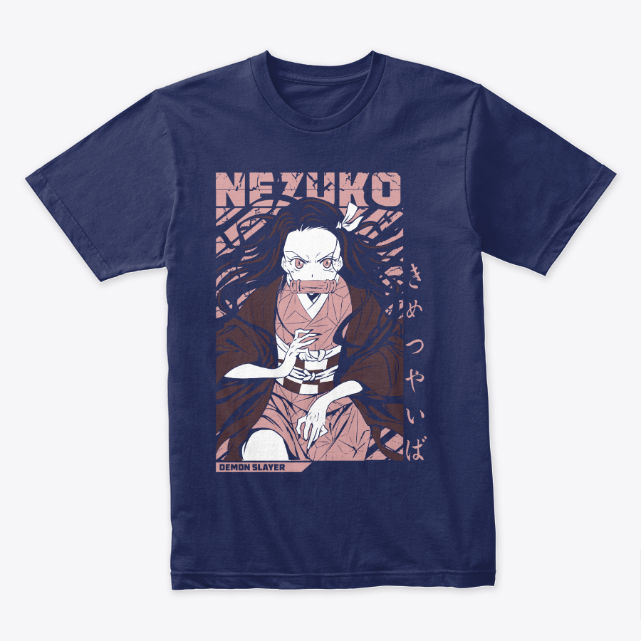 Camiseta Algodon Nezuko Demon Slayer Poster