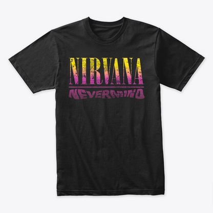 Camiseta Algodon Nirvana NeverMind