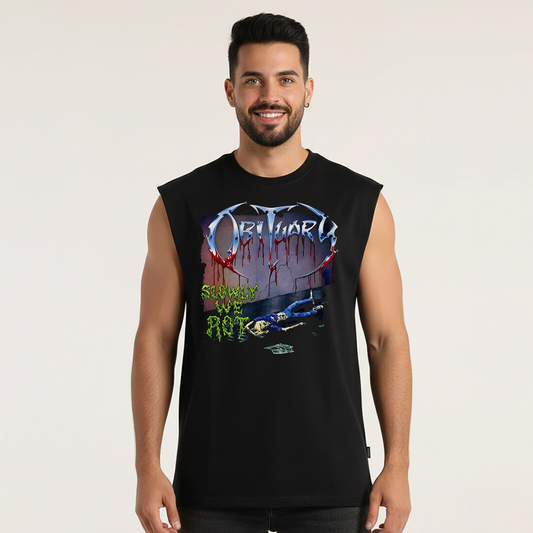 Esqueleto Manga Sisa Obituary Slowly We Rot