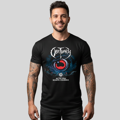 Camiseta Algodón Obituary 2026