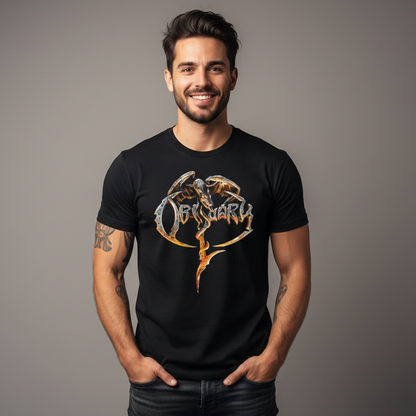Camiseta Algodón Logo Obituary