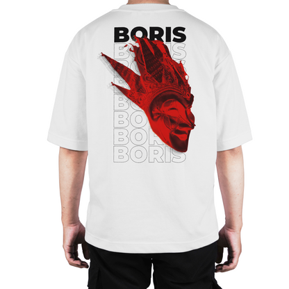 Camiseta Oversize Boris Brejcha FCKNG Serious