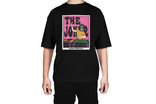 Camiseta Oversized Boris Brejcha Joker illustration