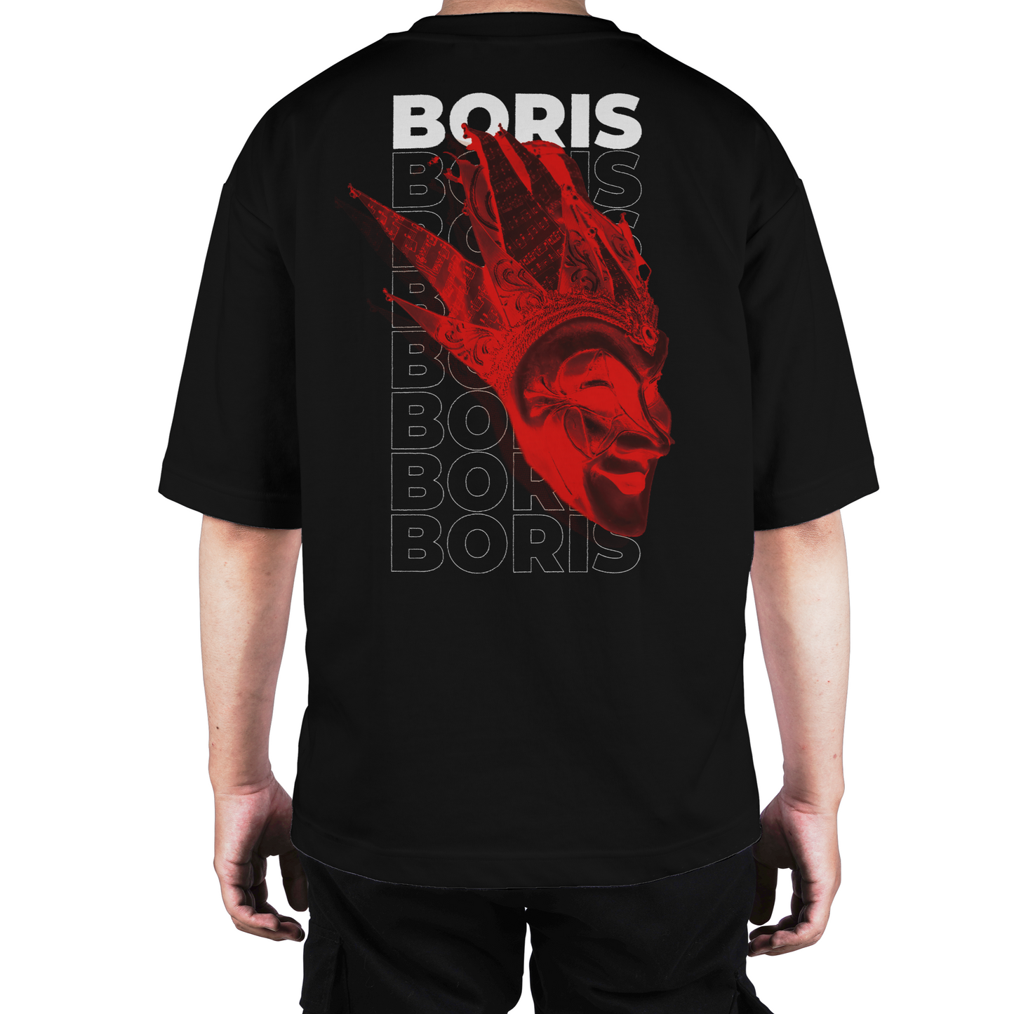 Camiseta Oversize Boris Brejcha FCKNG Serious