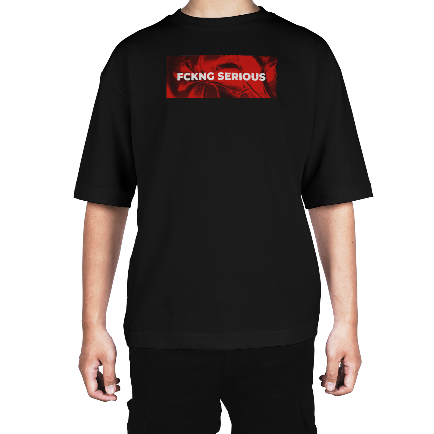 Camiseta Oversize Boris Brejcha FCKNG Serious