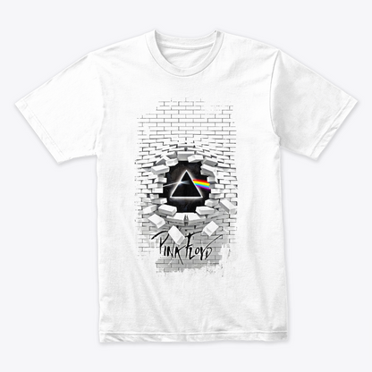 Camiseta Algodon Pink Floyd The Wall Logo Poster