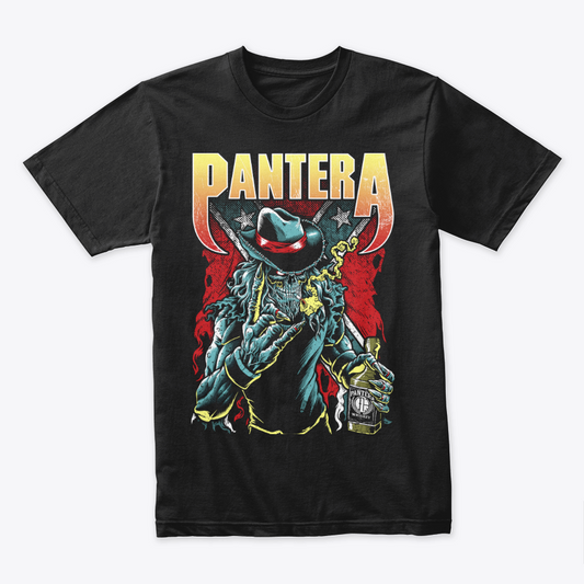 Camiseta Algodon Pantera Poster