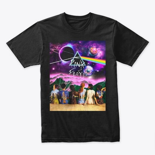 Camiseta Algodon Pink Floyd Full Poster