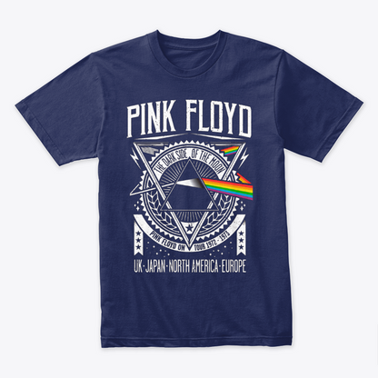 Camiseta Algodon Pink Floyd Japan North America