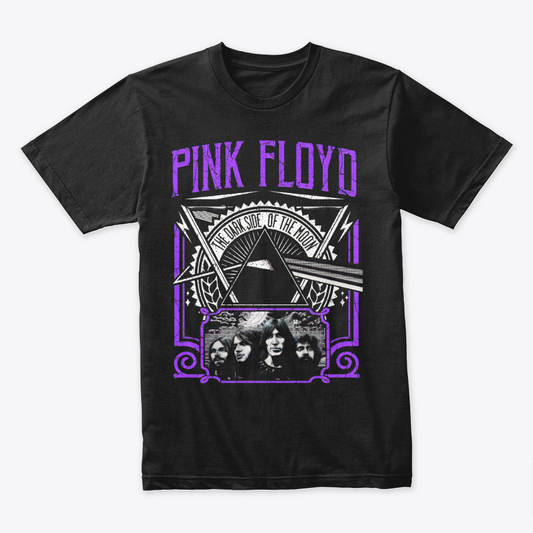 Camiseta Algodon Pink Floyd The Dark Side Of The Moon